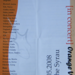 Orange Voices in der Syrauer Kirche