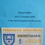 Sängertreffen Herbst 2008
