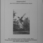 Sängertreffen Herbst 2009