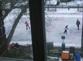 Eislaufbahn in Syrau