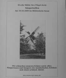 S&auml;ngertreffen Herbst 2009